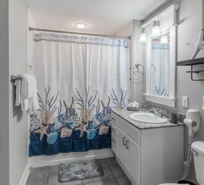 Guest Bathroom Tub/Shower Combo