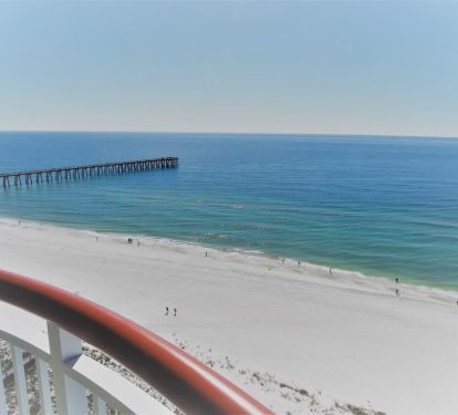View looking East from large 15th floor balcony