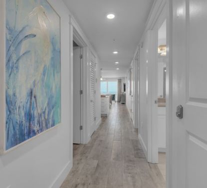 Hall as you enter the condo