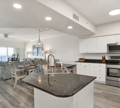 Open floorplan with beautiful Gulf views.