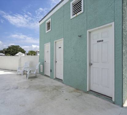 Community Restrooms at the Pool