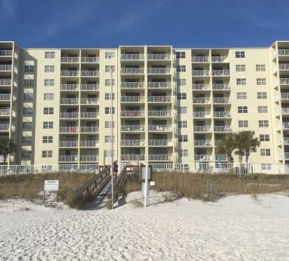 Beach view of Sunswept