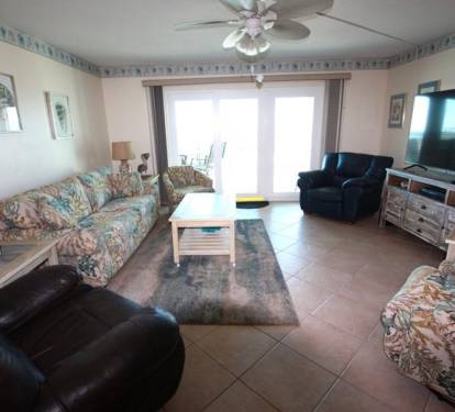 View of living room taken by dining area