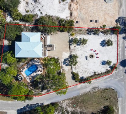 Aerial View of Property