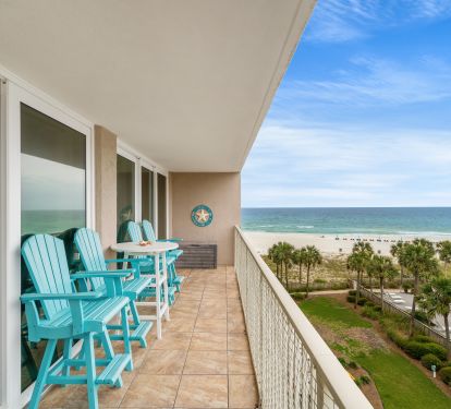 Large balcony