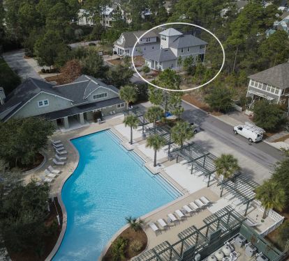 Steps Away From Zero Entry Pool With Cabanas And More!