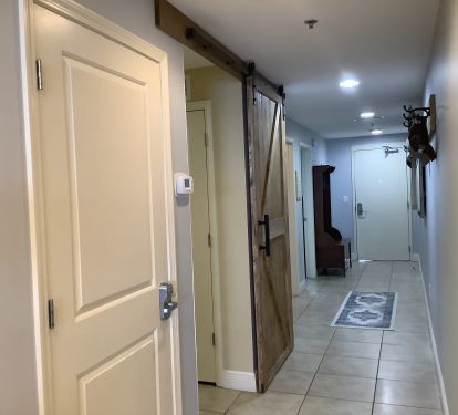 Barn Door at the Bunk Room 