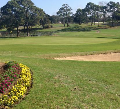 Beautiful and well maintained 18 hole golf course in our resort.