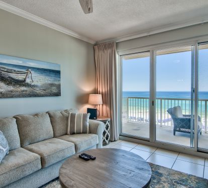 Enjoy the views from our gulf front living room!