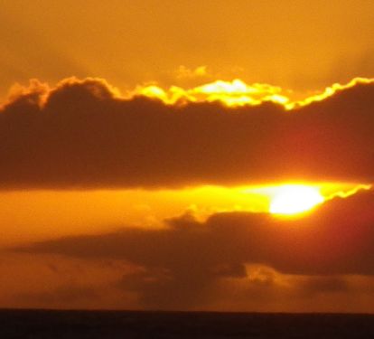 Enjoy stunning sunsets from our balcony!