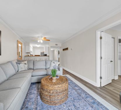 Spacious living area!