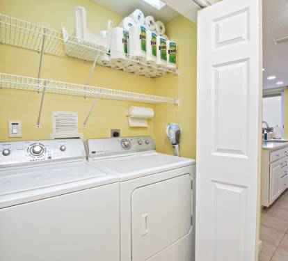 Laundry area