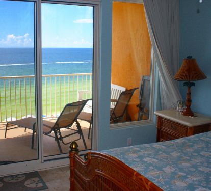 View from our Master Bedroom Suite Tempur-Pedic  looking over the Gulf of Mexico