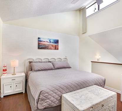 The Loft with King Bed and Bunk Beds