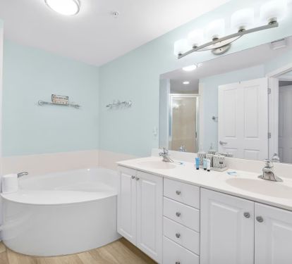 Master bathroom