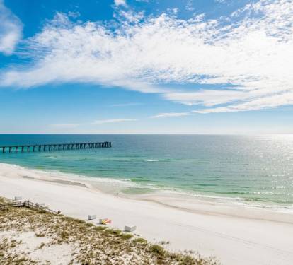 Beautiful views from the balcony.  Relax and Enjoy ! 