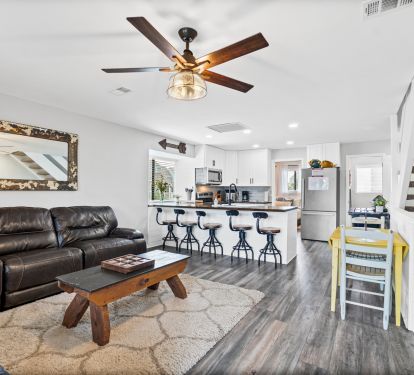 Open floor plan 