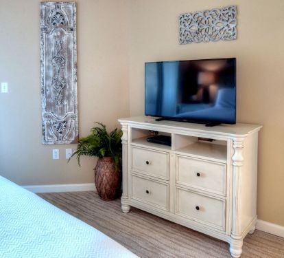 Bedroom and TV