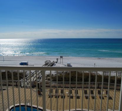 So close...you can listen to the waves from our balcony, LR, DR, kitchen, MBR