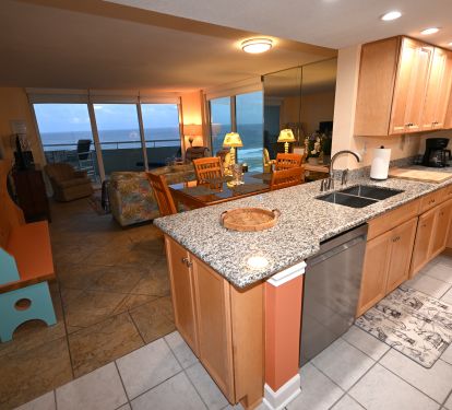 Kitchen room area of Perdido Sun Condo 906