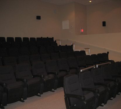The movie theater on-site