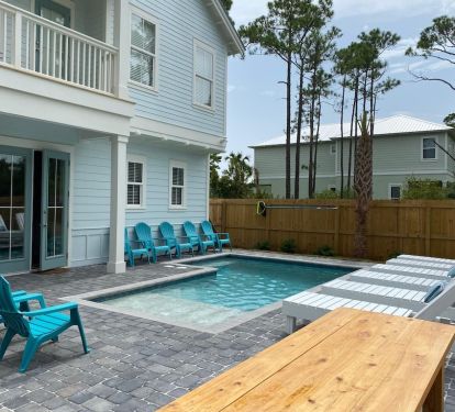 Outdoor Pool Area