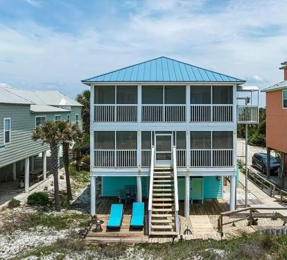 Exterior of Home from Beach