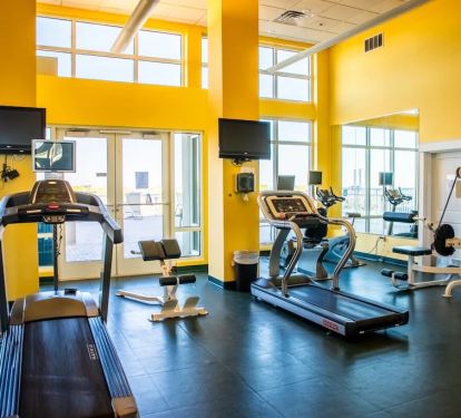 Full Workout facility with updated equipment