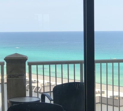 Gulf View from the Balcony