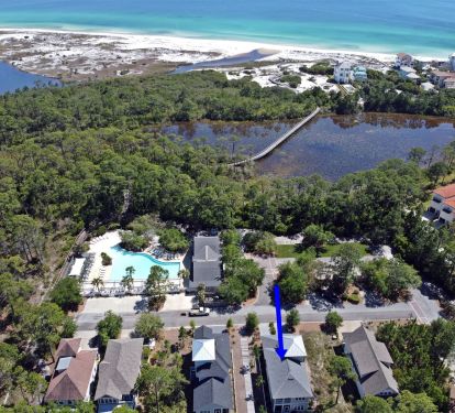 Paradise Found At 30A! Steps Away From Pool And Private Boardwalk To The Beach!