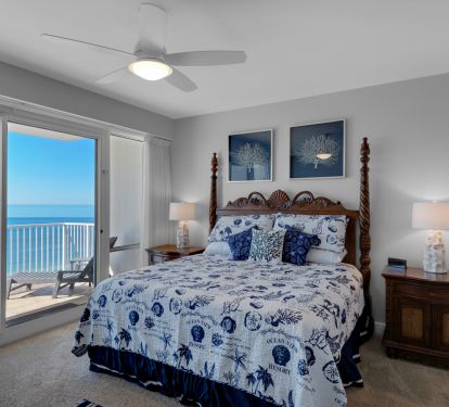 Master bedroom with a view!
