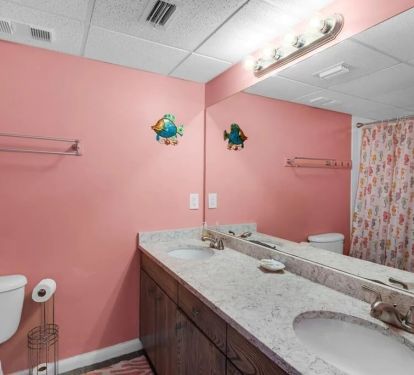 Dressing area