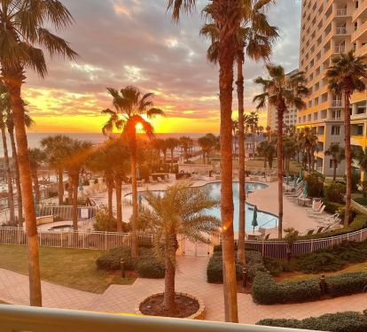 Evening at the Beach Club Resort