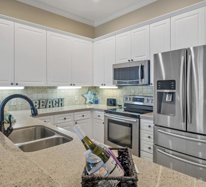 New stainless steel appliances