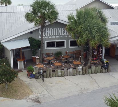 Steps away from Schooner's right next door