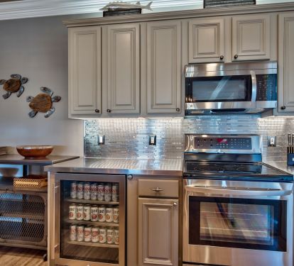 Stainless steel appliances 