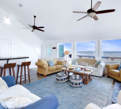 Living Room w/Amazing Gulf Views!!