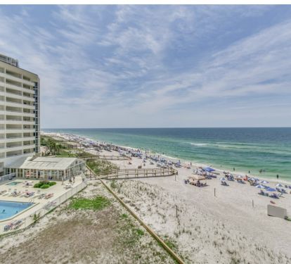 Unobstructed view of the Gulf on our corner unit. Best view of any unit! 