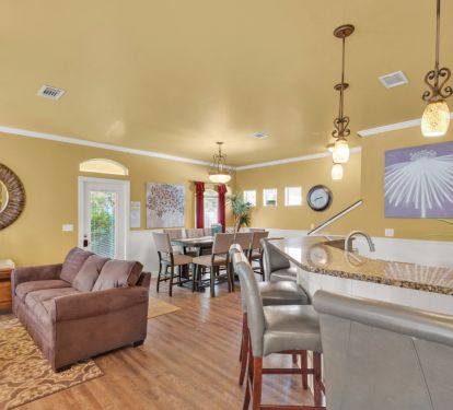 View of dining area