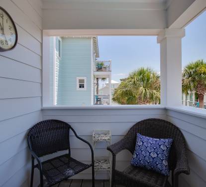 Beautiful outdoor spaces for quiet, relaxing time.