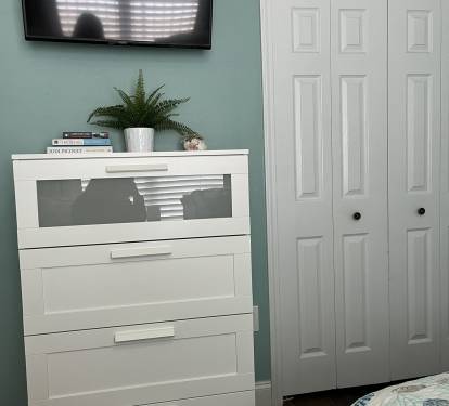 Newly updated second bedroom