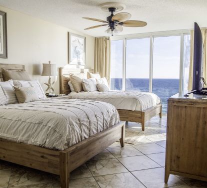 Guest Bedroom with breath taking views