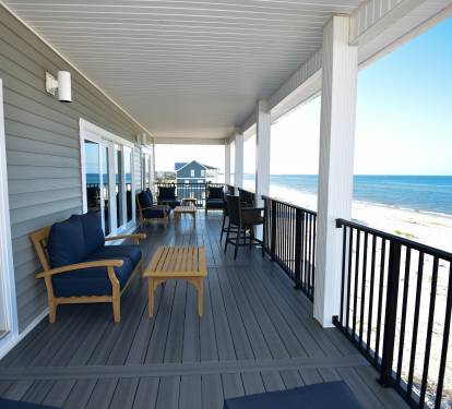 TEAK WOOD SEATING GROUPS - 4TH FLOOR BALCONY