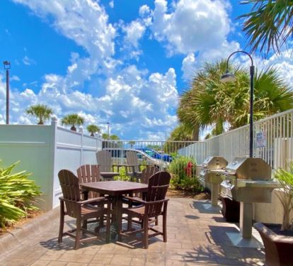 Grill Areas and Restrooms by Pool Area