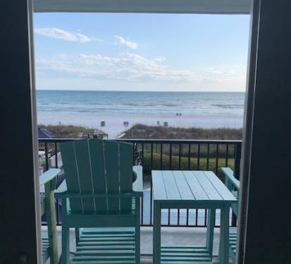 Beach View from the Balcony