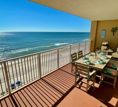 No words needed... Amazing view! Huge Balcony. Room for dining and relaxing!