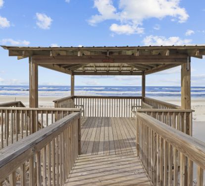 Private Boardwalk and Gazebo