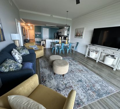 Living Area with 70