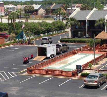 Ample parking