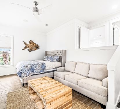 2nd floor bedroom/living area